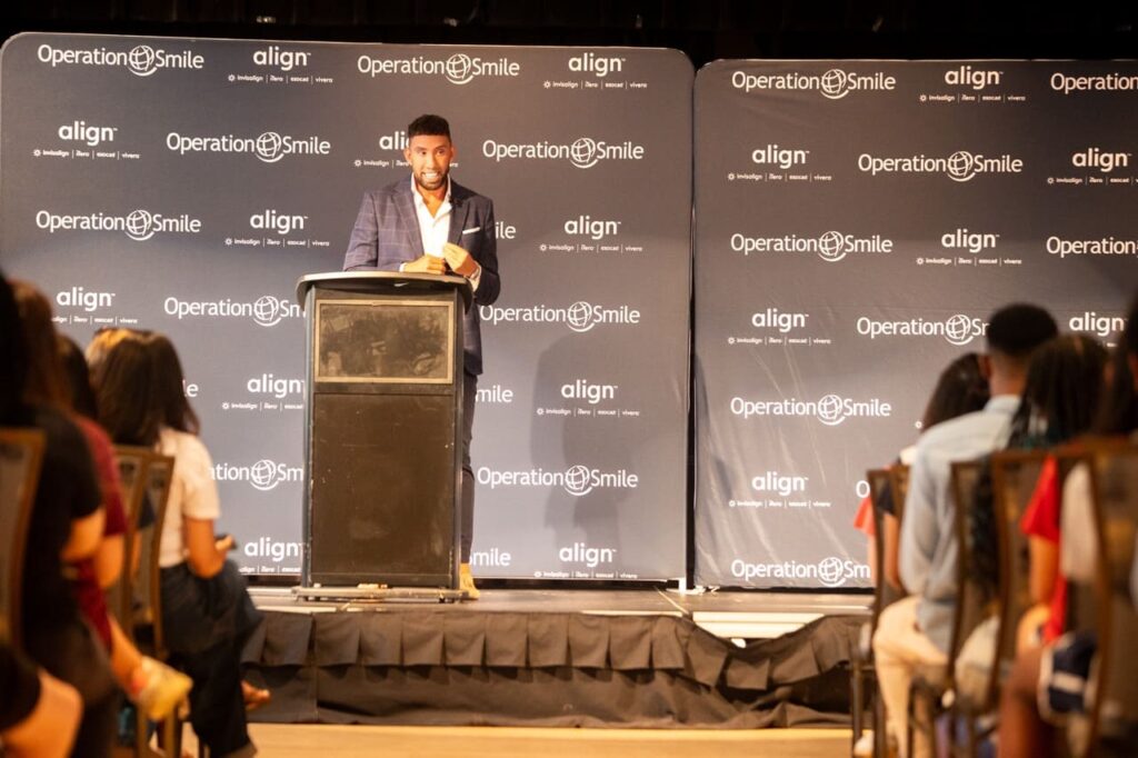 ISLC 2025 Operation Smile Photo, Student Leadership Conference, ISLC 2025 Changemakers, Align Technology Sponsorship, Operation Smile Students, North Star Theme ISLC 2025, The Paz Foundation ISLC, Leadership Workshop ISLC 2025, ISLC 2025 Event Photos.